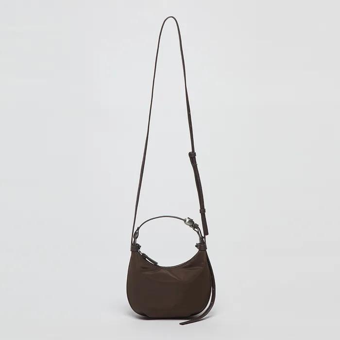 Mini luv moon bag(Nylon brown)