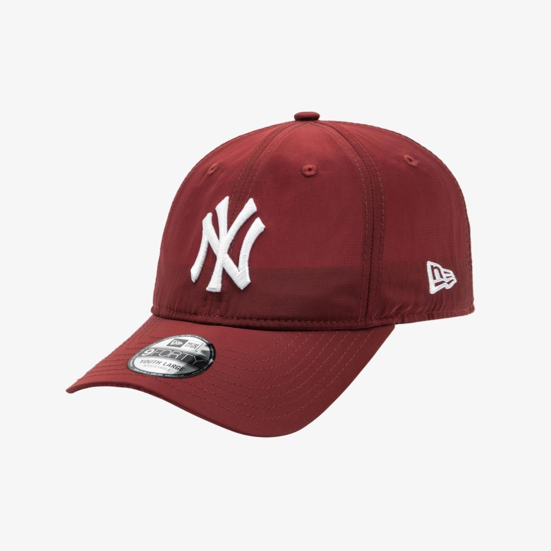 [키즈] MLB 뉴욕 양키스 메탈 나일론 볼캡 레드