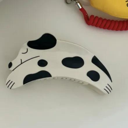 [우리집 뽀삐] 강아지집게핀 바둑이 보석 헤어 집게 헤어핀