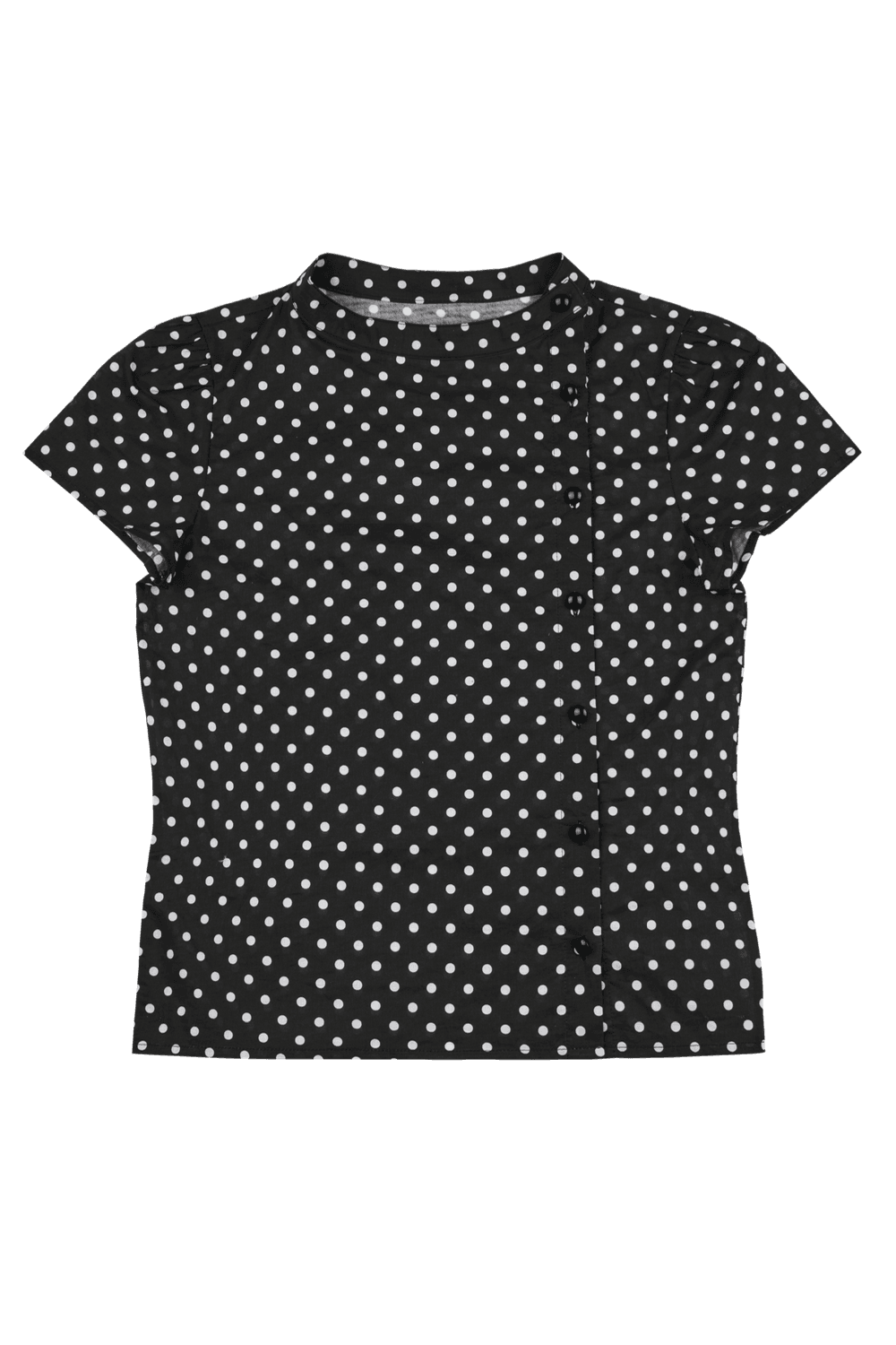 SHORT SLEEVE PUFF SHIRT - Dot - (03.31 순차배송)