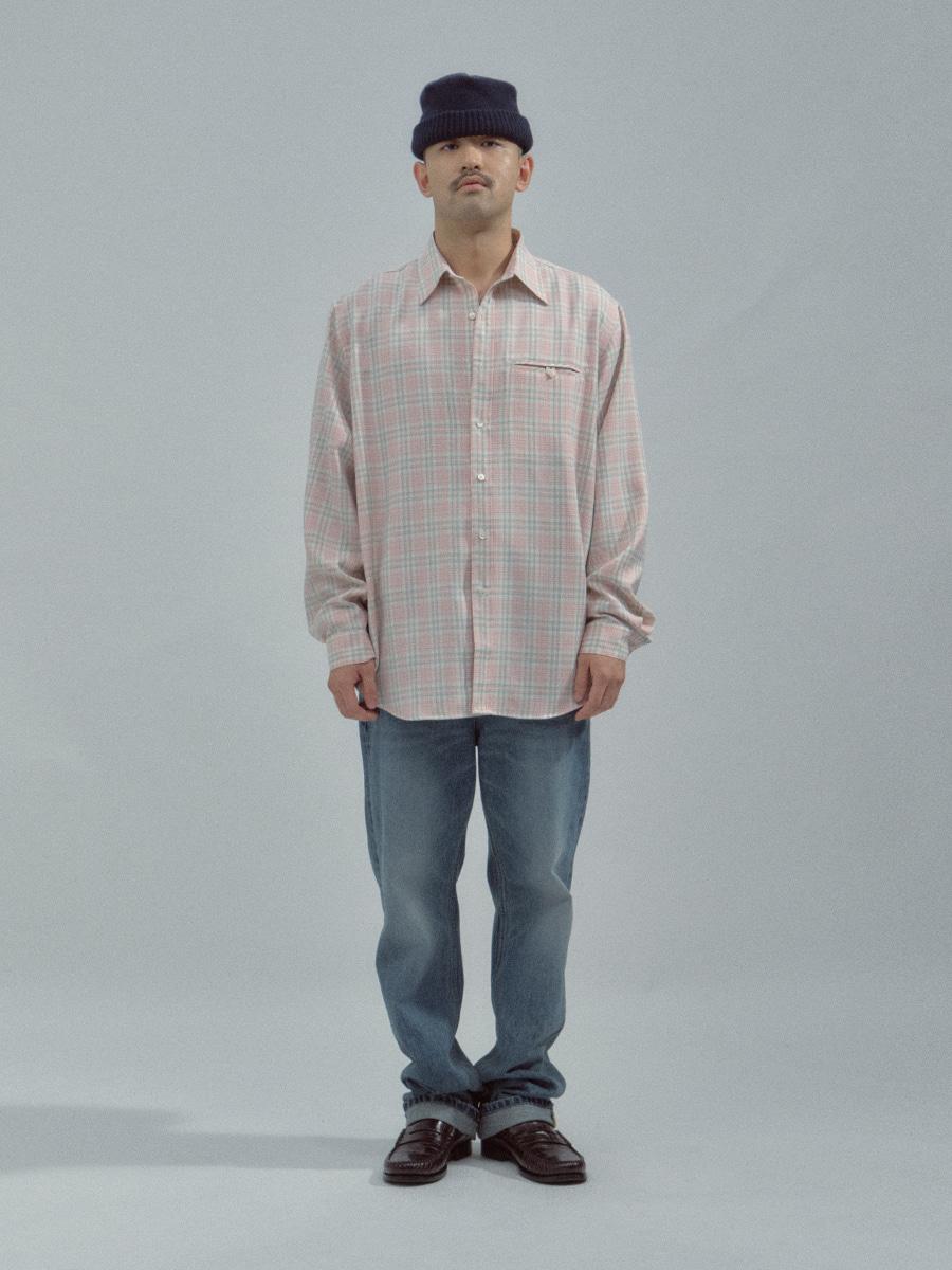 Mercer Check Shirts Pink