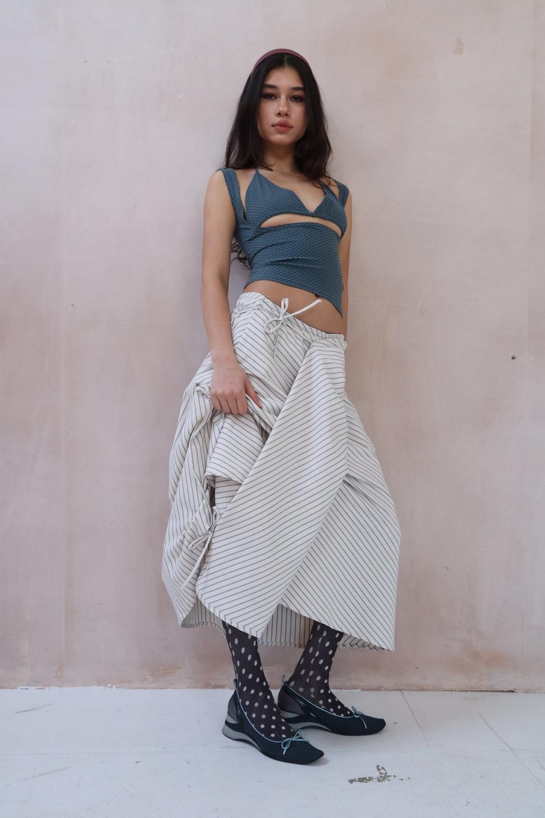 The Parchment Wrap Skirt — Caspar The Label