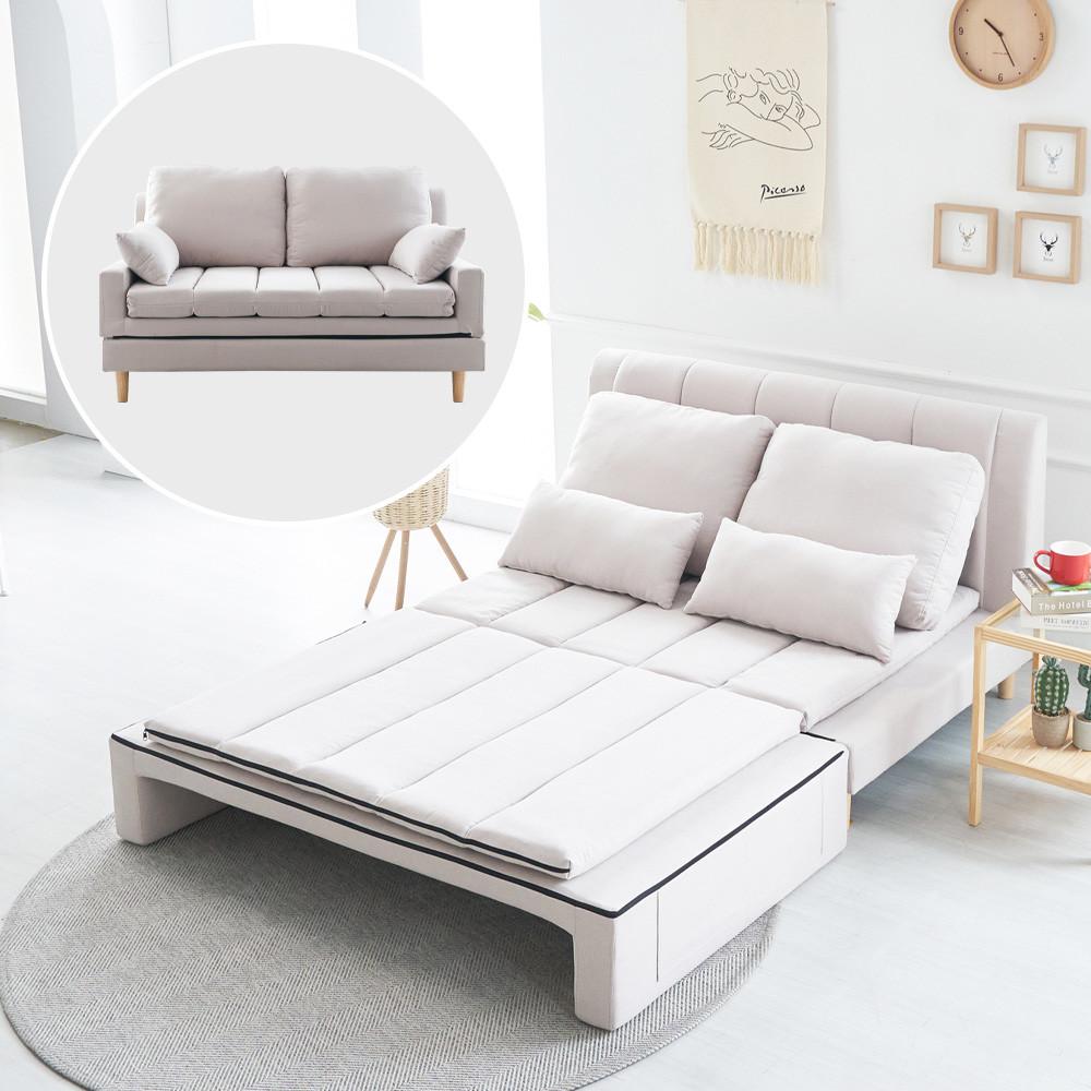 에보니아 체인지 접이식 2인용 소파베드 침대쇼파 작업실 거실 사무실