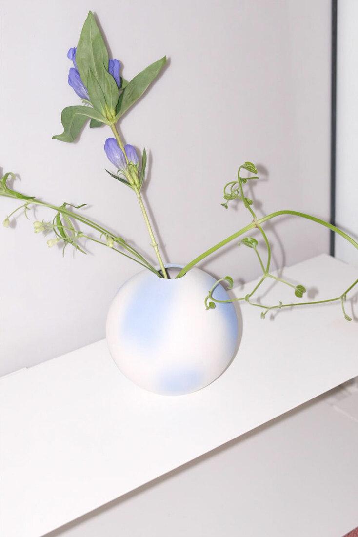 [POY ceramics] smudge circle vase