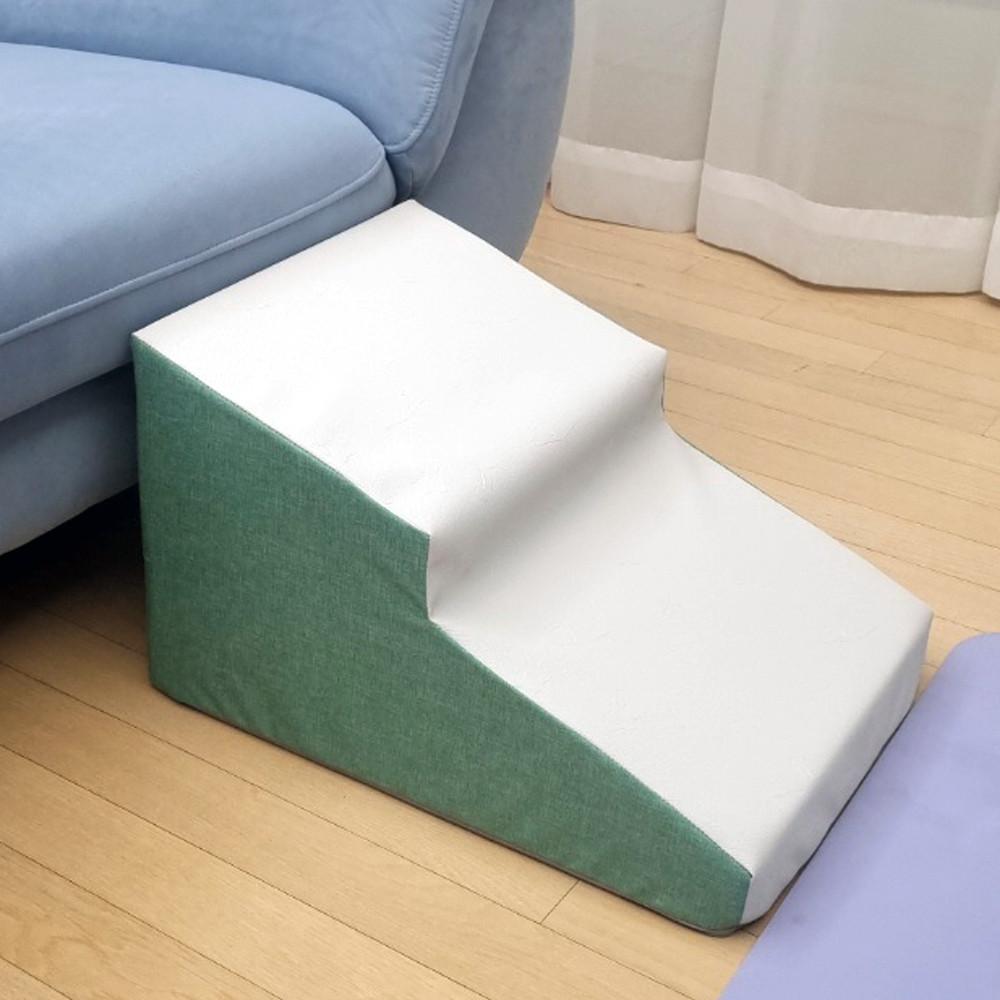 더플래 디딤 논슬립 강아지 계단 2단 애견 스텝