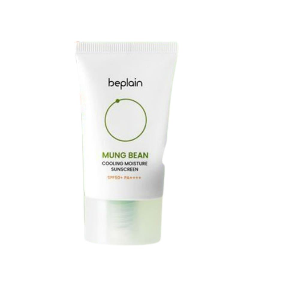 1+1 비플레인 녹두 쿨링 수분 선크림 50ml