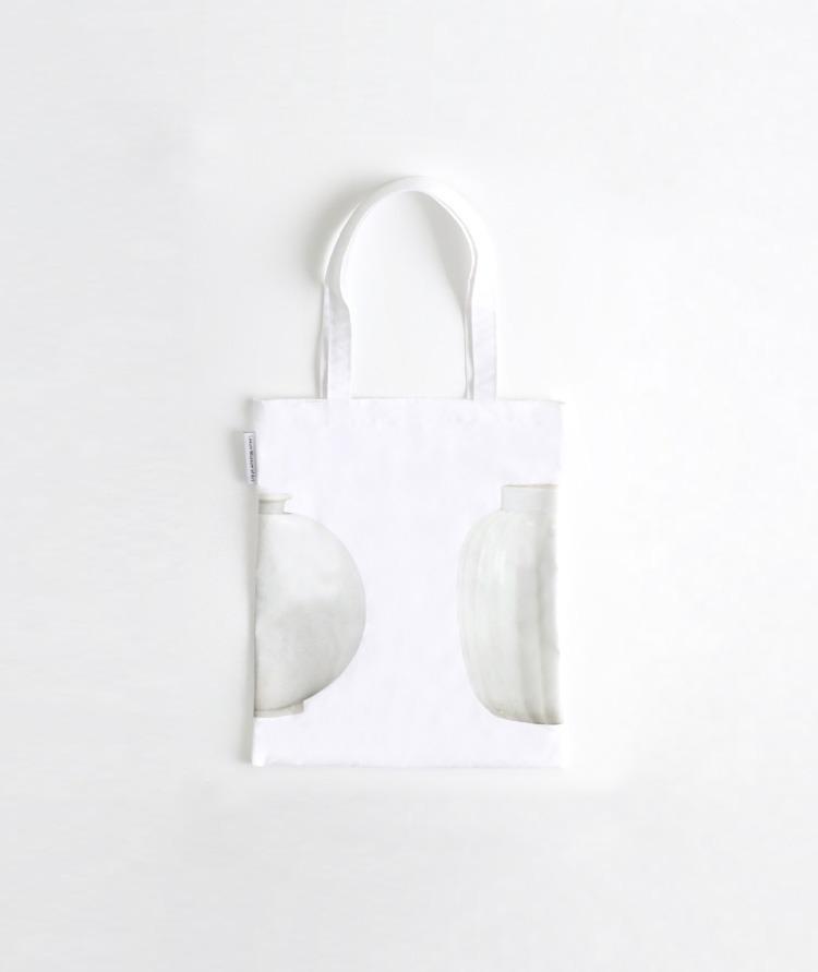 '조선의 백자, 군자지향\' 展 에코백 대 \'Joseon White Porcelain Paragon Of Virtue\' Ecobag L