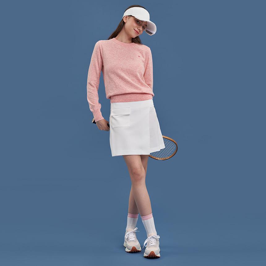 P_LABEL 랩스커트 숏팬츠 MW3AL105