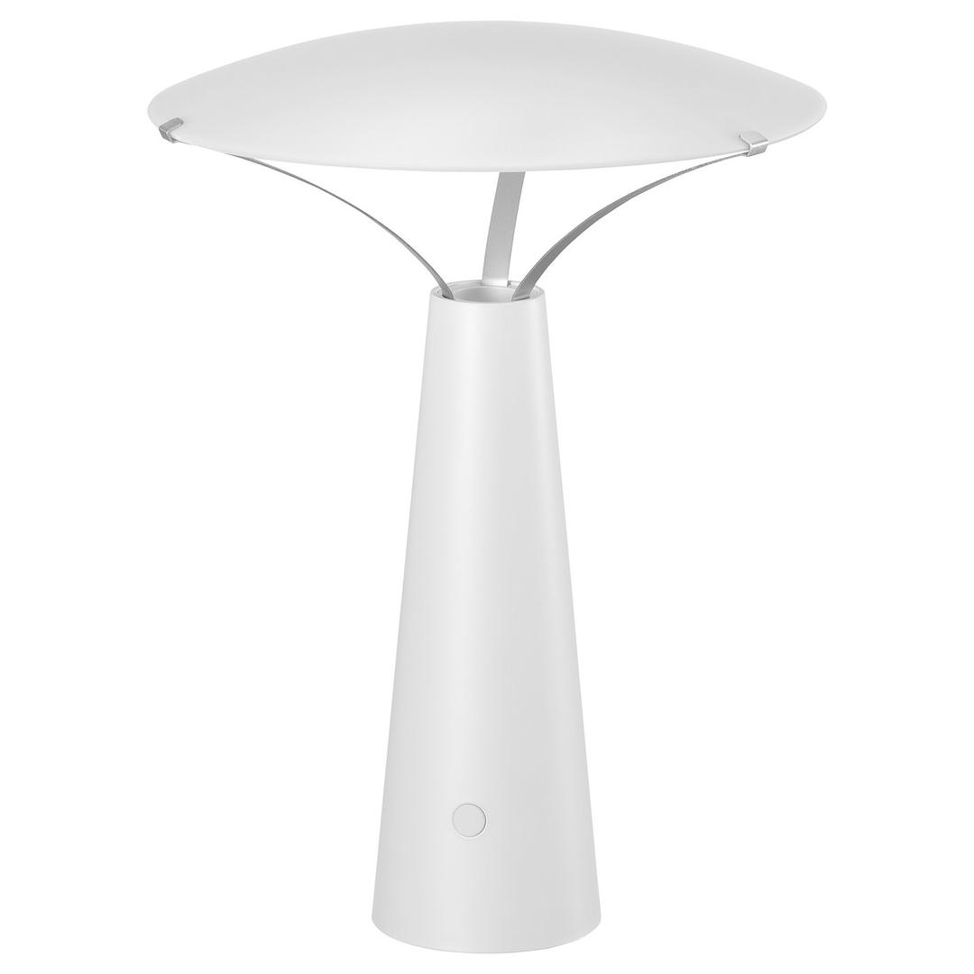 SOLVINDEN Table lamp - battery-operated/white 30 cm
