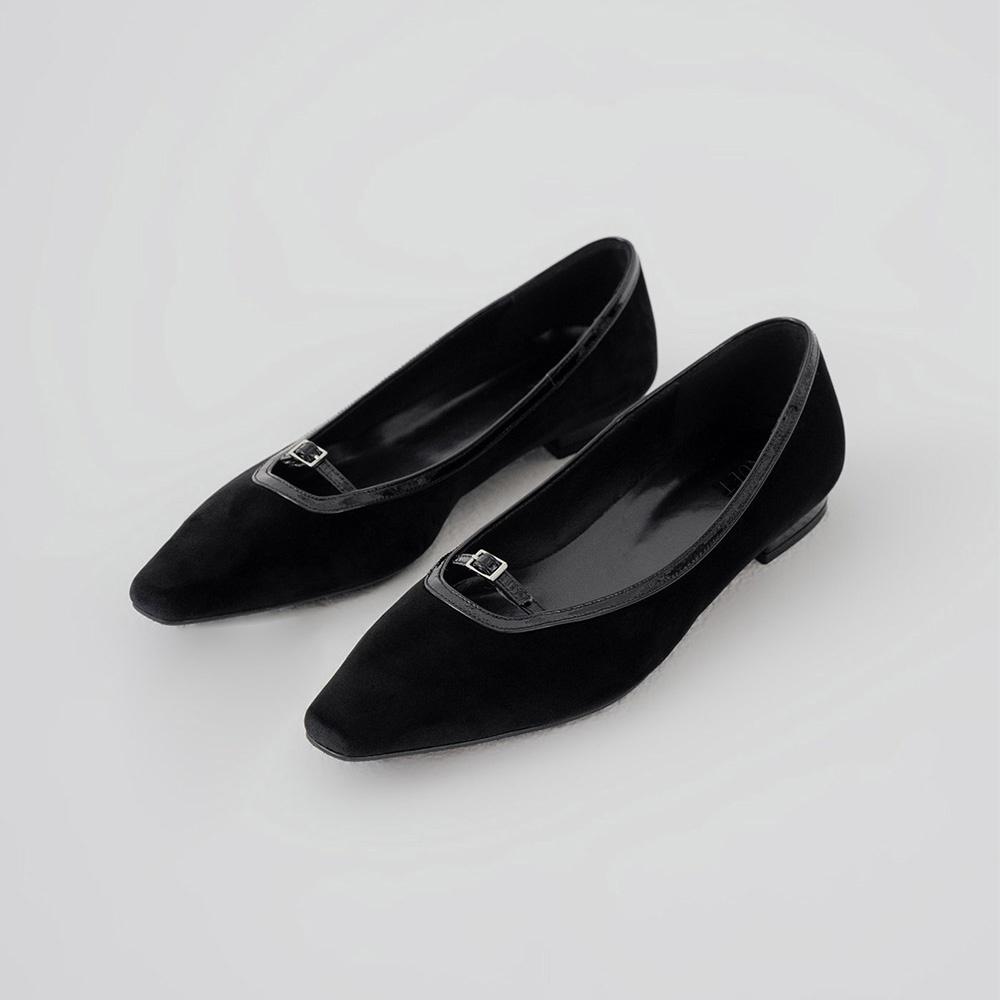 Velvet Flat 001_Black
