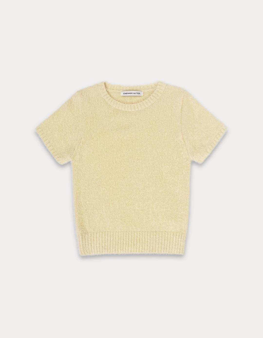 [Release 15%] Fairy pendant half knit - butter