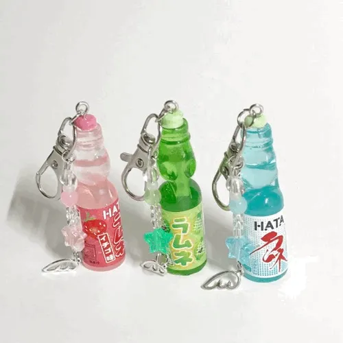 라무네 키링 3color