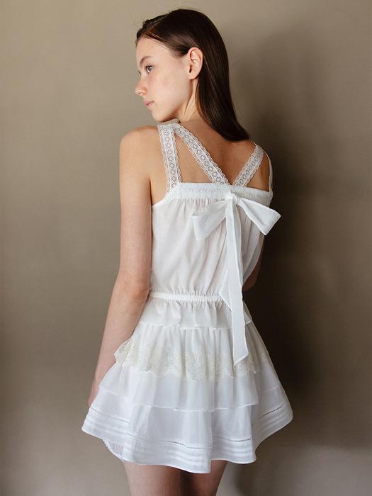 PETUNIA BACK RIBBON SLEEVELESS BLOUSE_TT5S211IV