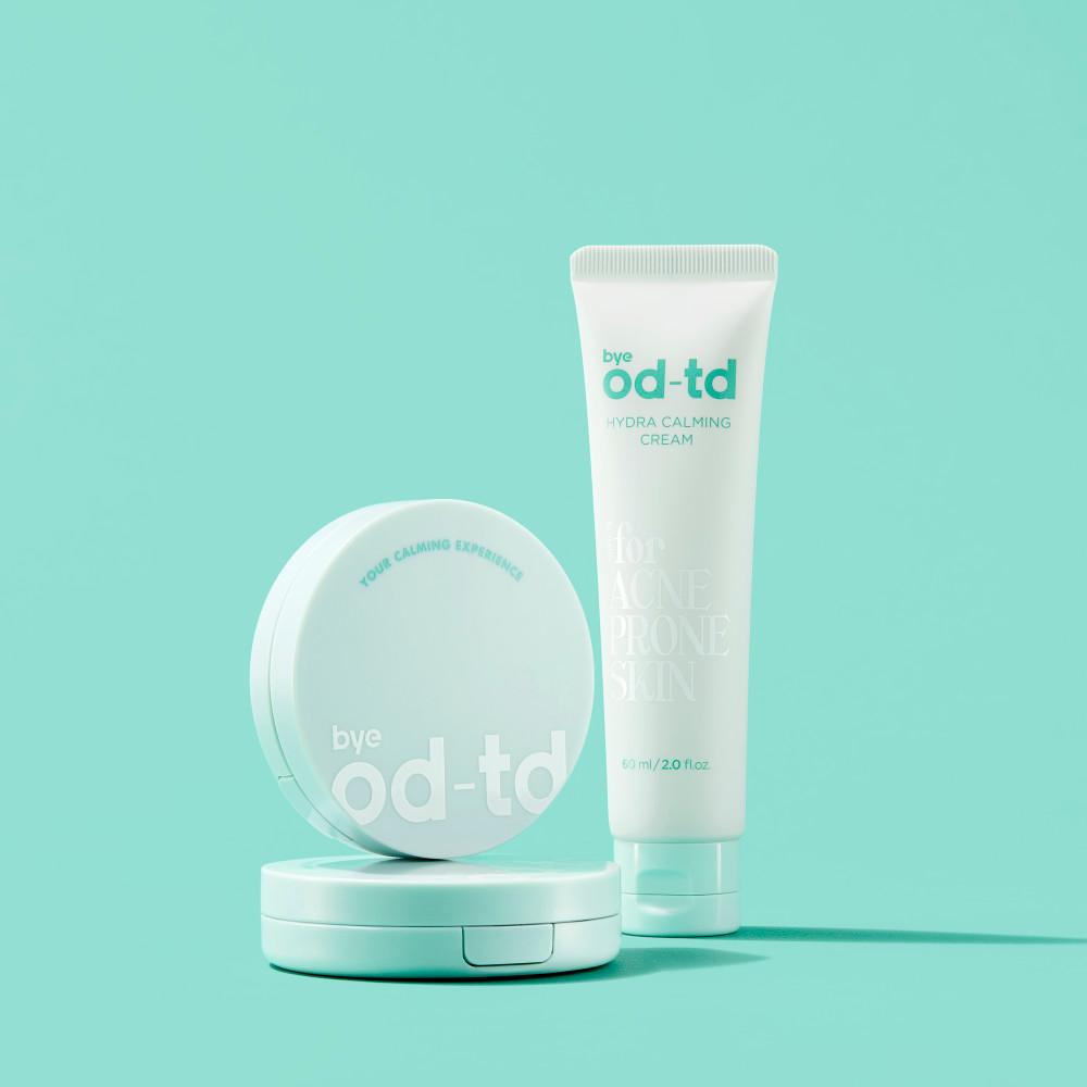 [바이 오디티디]진정 메이크업 패키지( 카밍쿠션 1호/2호+하이드라 카밍 크림 60 mL )