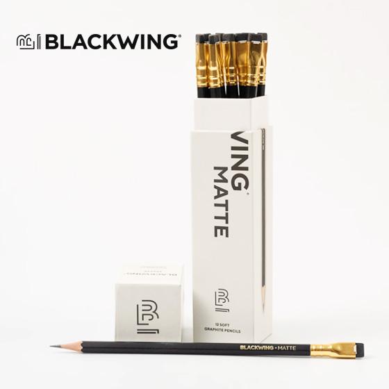 [ 20 %]팔로미노 블랙윙 MATTE 연필 (4B/1더즌-12자루)