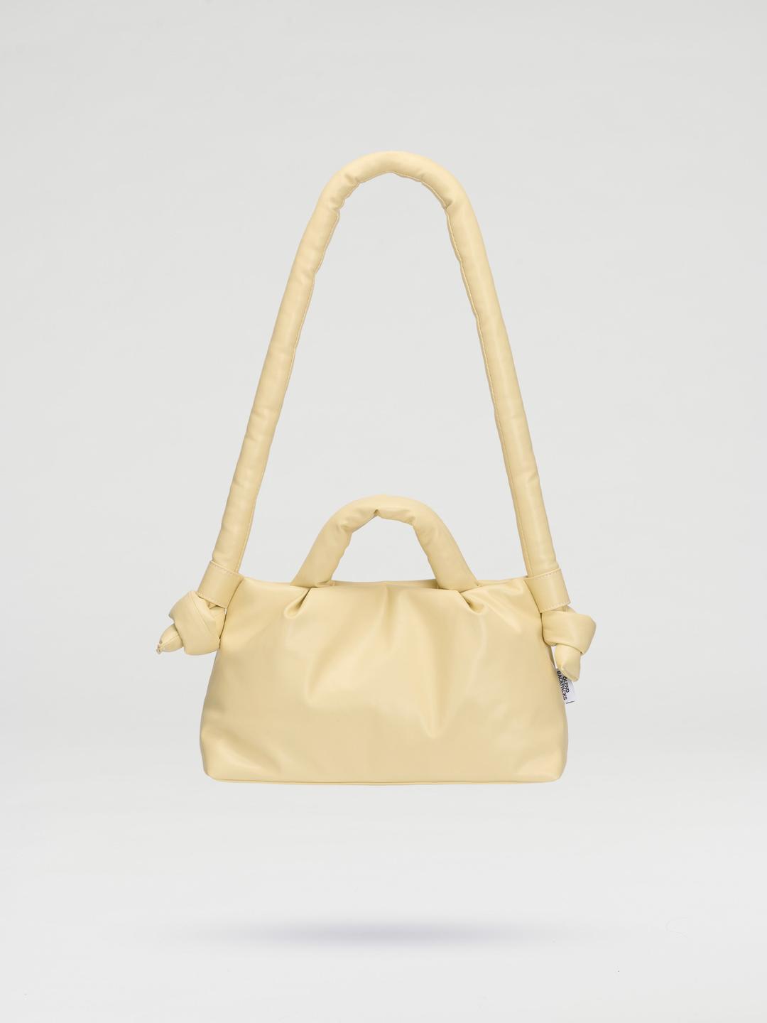 MiniOna Vegan Leather - Butter yellow