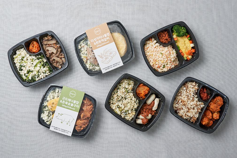 [탄단지] 가벼운 한식 도시락 6종