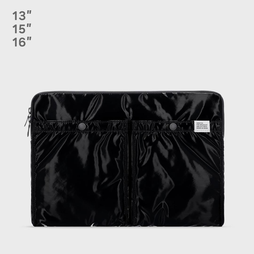 CITY BOYS LAPTOP CASE Glossy Black