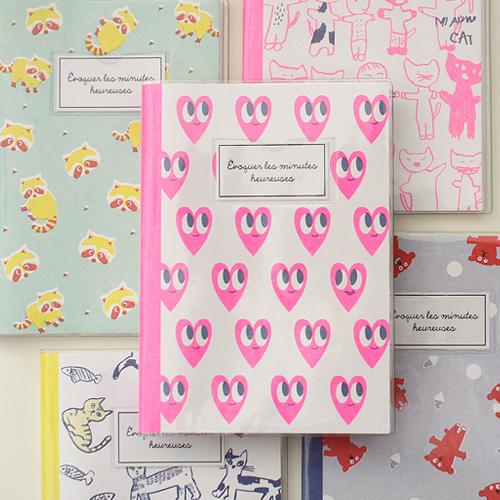 리소그라피 노트 A5_프렌즈