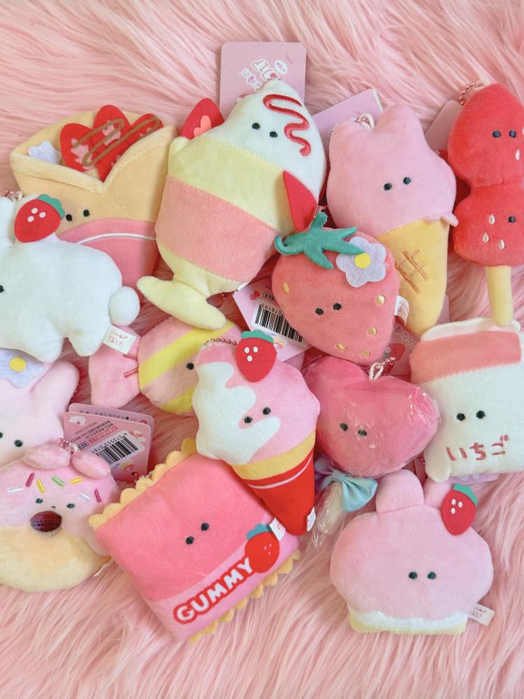 동글 눈동자 이치고페어 마스코트 (딸기 페어) 18종 : 스마일체리