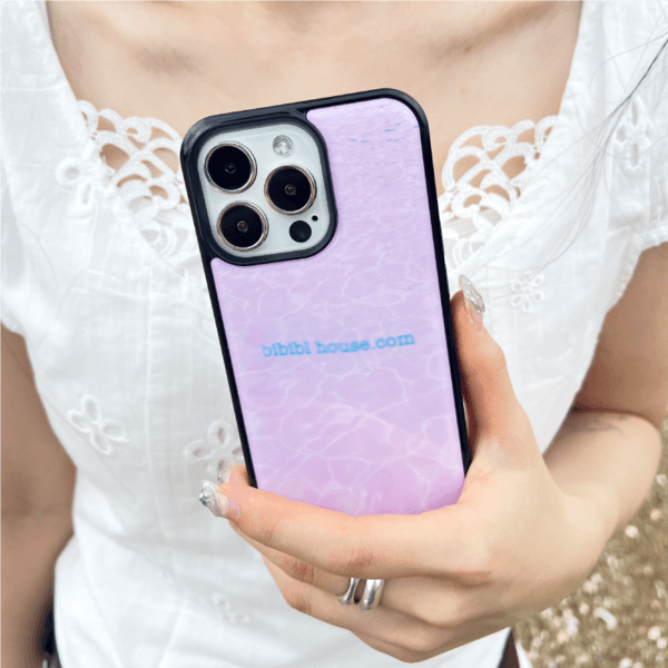 [에폭시] Pink Wave Phone Case