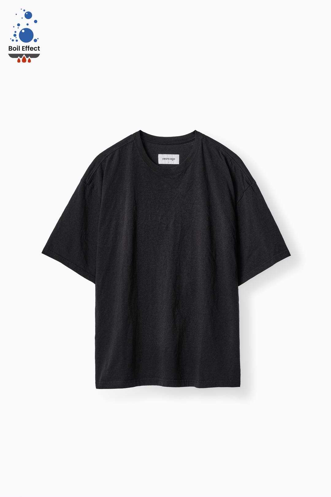 BLACK BOIL EFFECT KUVAIKA T (INNER TYPE, ECP GARMENT PROCESS)