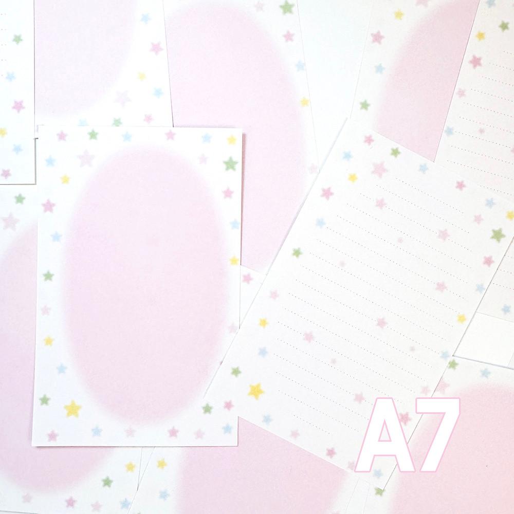 슬로우스터프 별조각 다이어리 속지 (A7/A6) 2종 선택