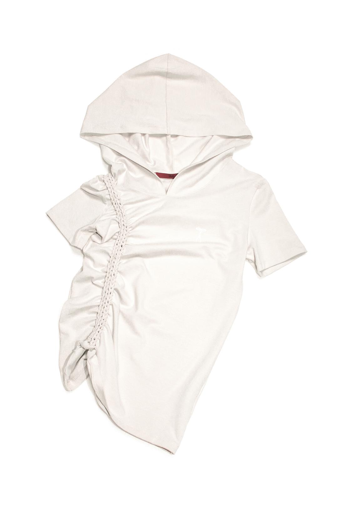 Tense Braided Hoodie T-shirt 003