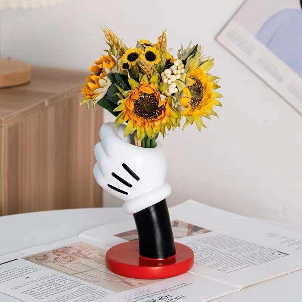미키마우스 꽃병 인테리어소품 디즈니장식 인테리어화병 미키손 화병