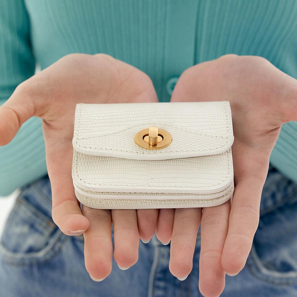 Wonder wallet (Lizard white)