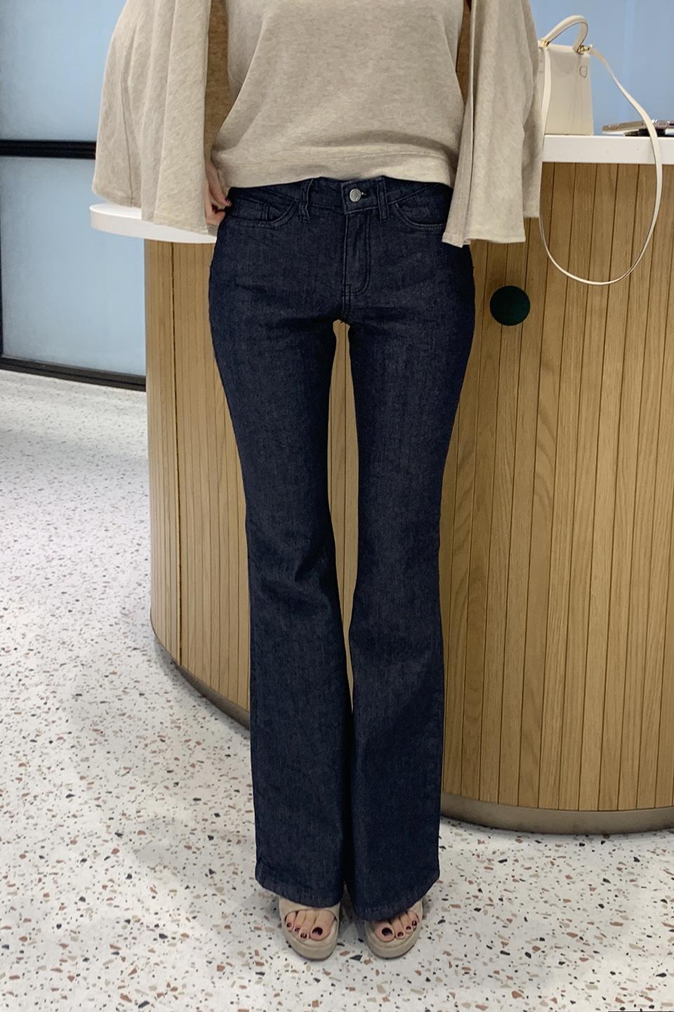 로우 기모 생지 데님(1color)