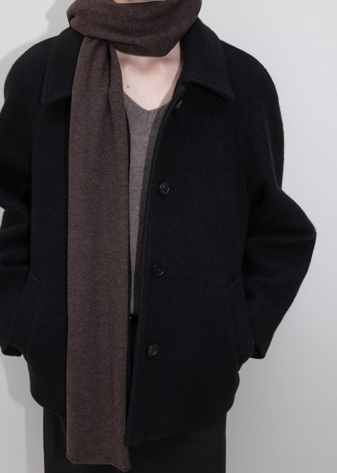 [Exclusive] 2nd/ Pure Wool Muffler in Brown