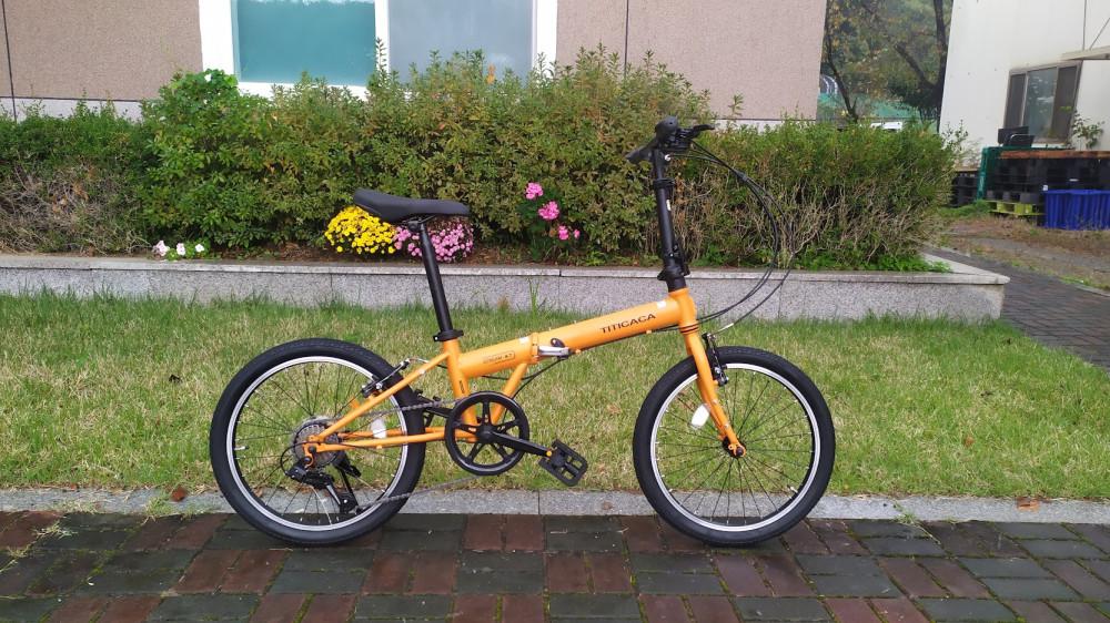 티티카카 스트림 A7  : 7단 원터치 변속, 3단 폴딩 접이식 프레임, 스트림 미니벨로 시리즈 (스트림 V7 커브형,튜브 A7 원통형, 워커 A7 바스켓형 선택가능)