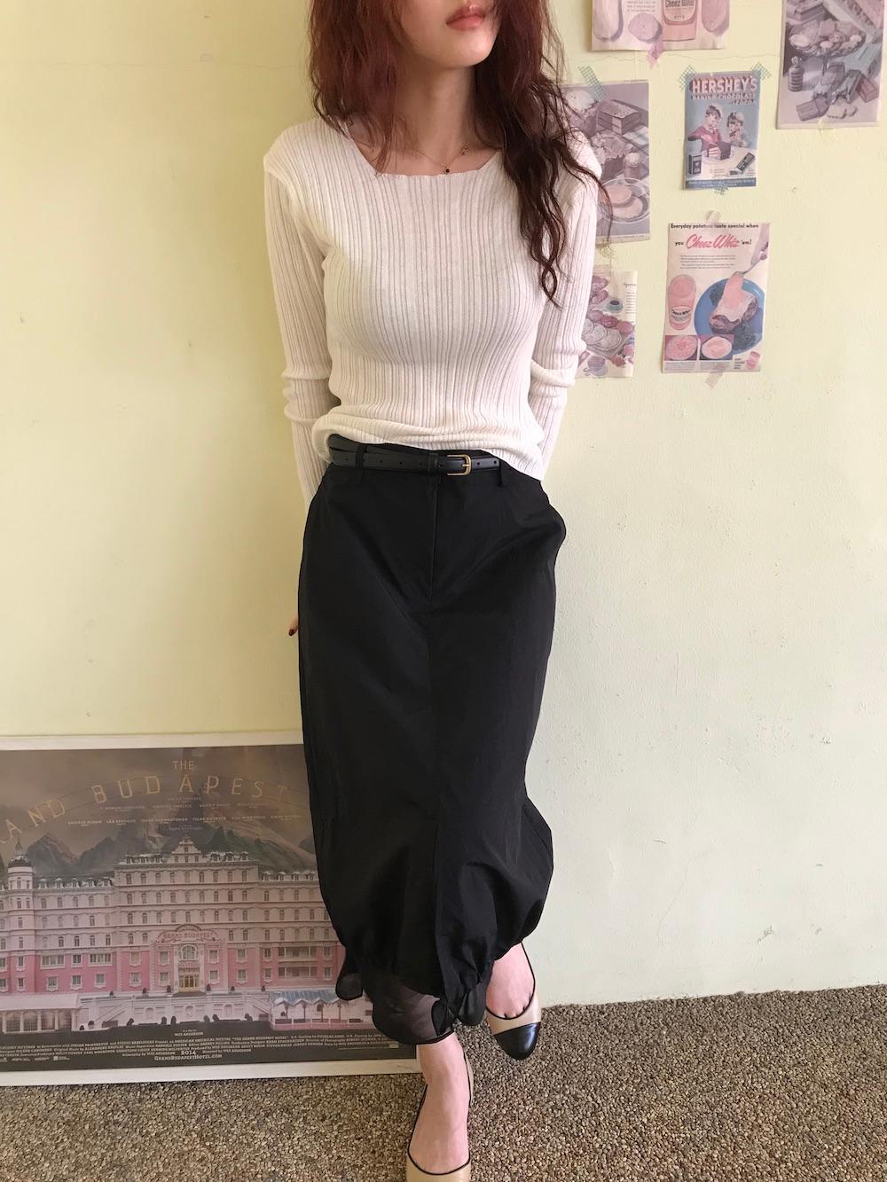 비아 스퀘어 니트 (4 colors)