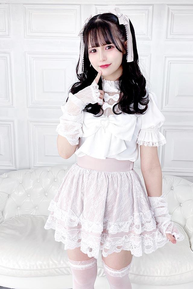 【Princess Melody】レース重ねボリュームスカパン - PNK/ホワイト size-F-Ma*rs WebStore by LiLimPark