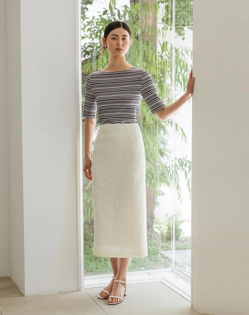 GIEMAR - FLOWER SKIRT 플라워 스커트