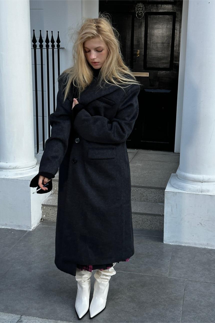 FULLTIDE Retro old money coat