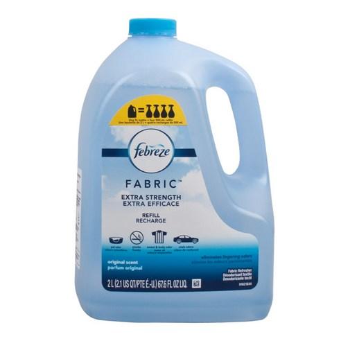 페브리즈 엑스트라 스트렝스 섬유 탈취제 리필, 2L, 엑스트라 스트렝스, 1개 - 탈취/제습제 | 쿠팡