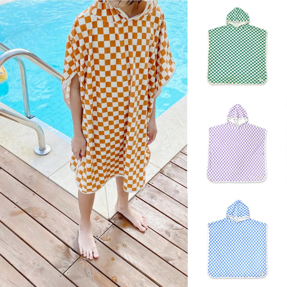 헤이 키즈 비치 가운 후드 타올 4 colors