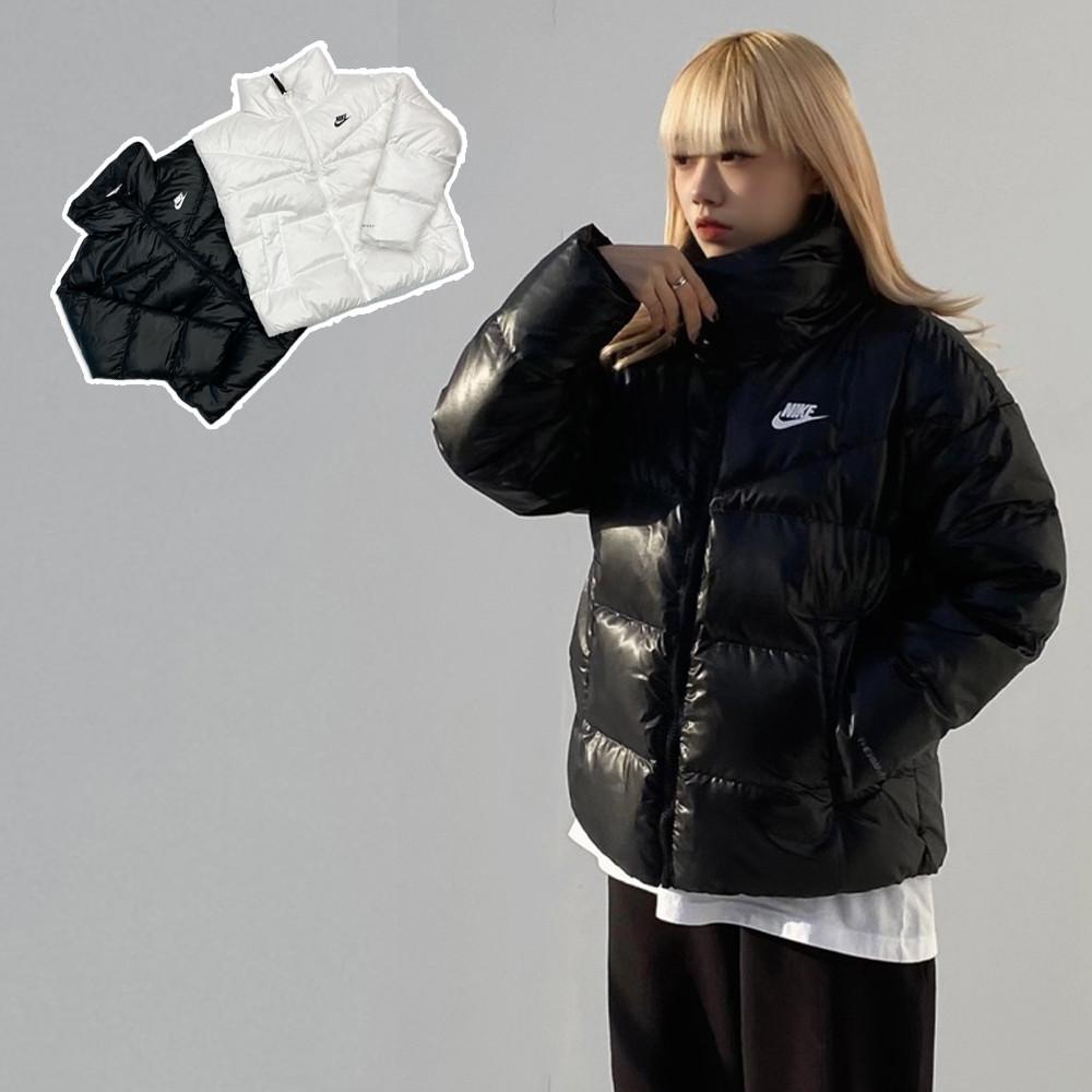 [국내정식판] 나이키 여성 숏 유광 패딩 점퍼