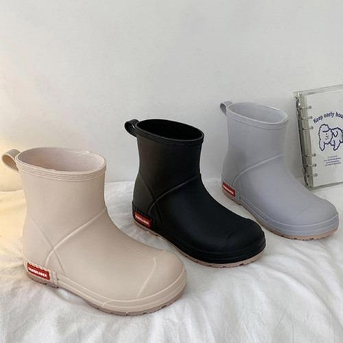 베리슈 여성장화 패션 레인부츠 여름 여자장화 우화