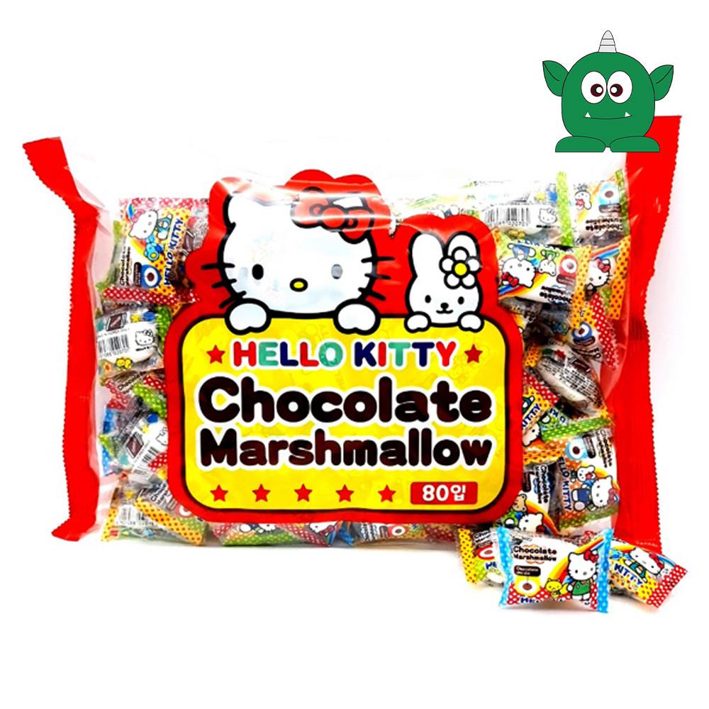헬로키티 초콜릿맛 마시멜로 마시멜로우 320g (4g X 약 80개입)