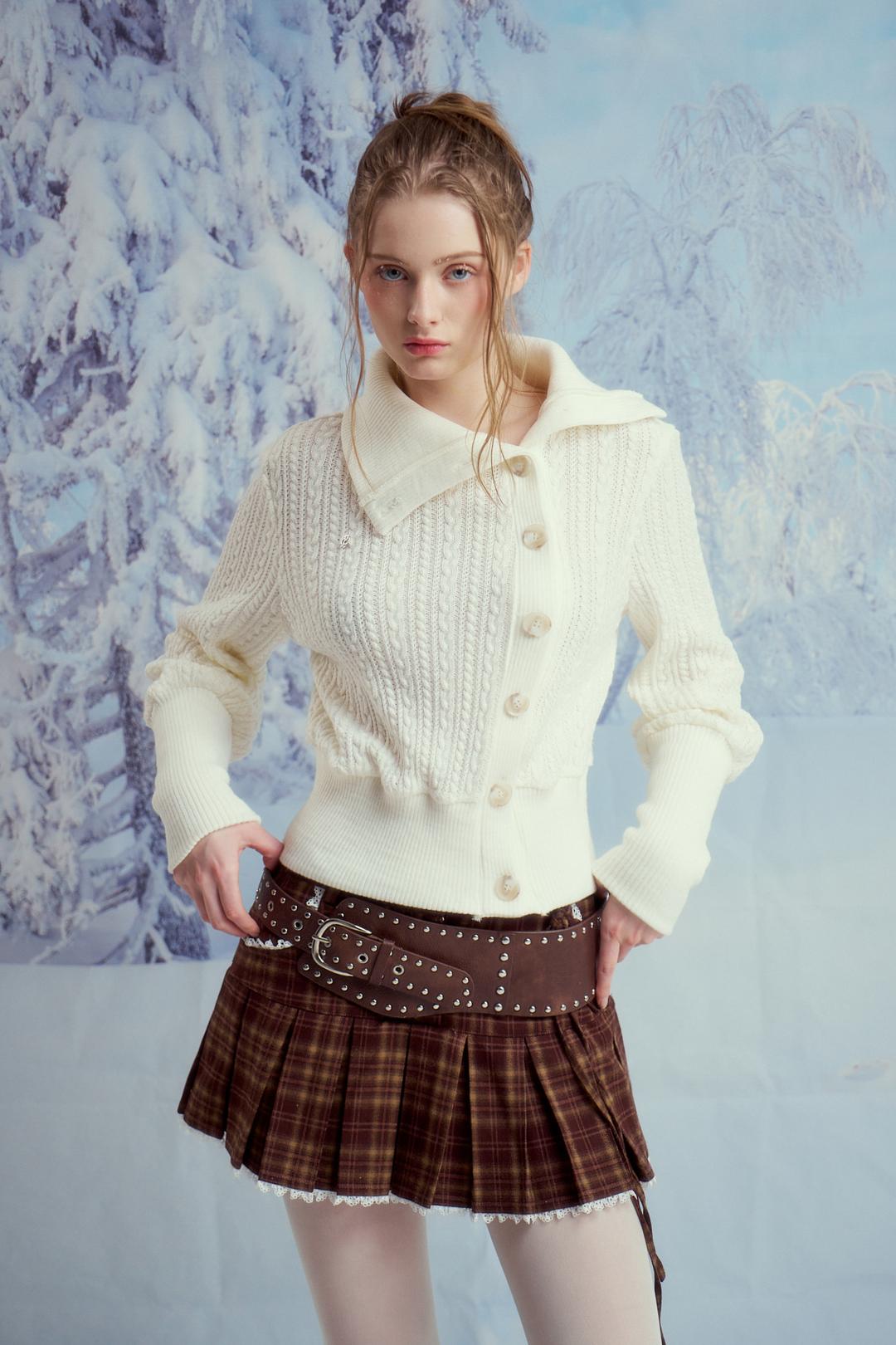 CABLE TURTLENECK CD (CREAM)