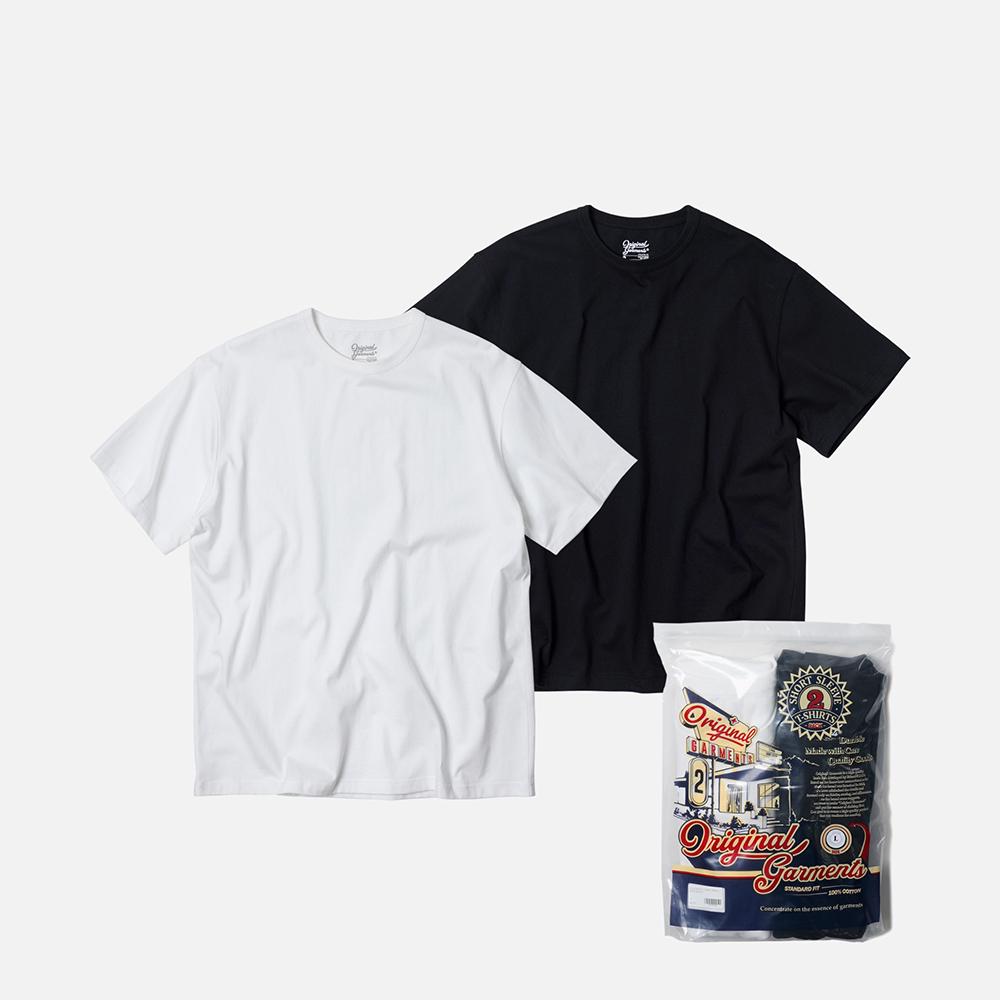 OG Athletic t-shirt 2pack _ white + black