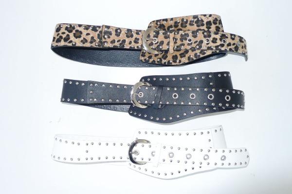 studded bold belt (3color)