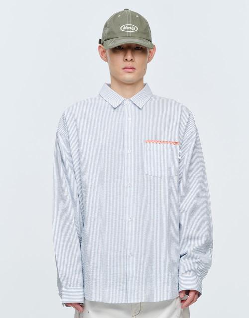 SERIES NICHE POCKET SHIRT (BLUE)