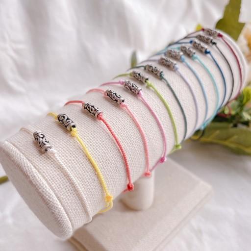 [하나더할인❤️] 인연 🌸 엔틱 실버 덩쿨 실팔찌