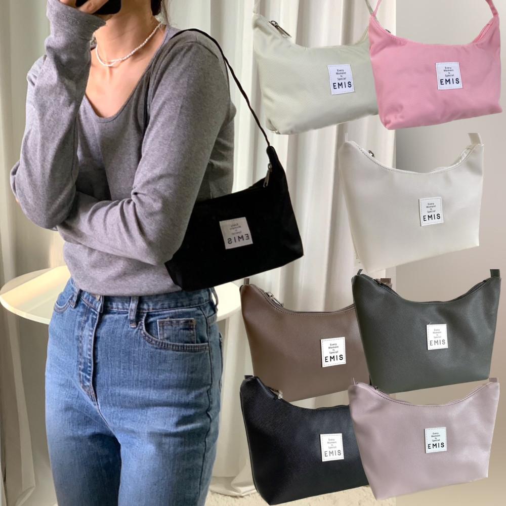 빠른배송 이미스 가방 호보백 레더 데일리 블랙 핑크 블루