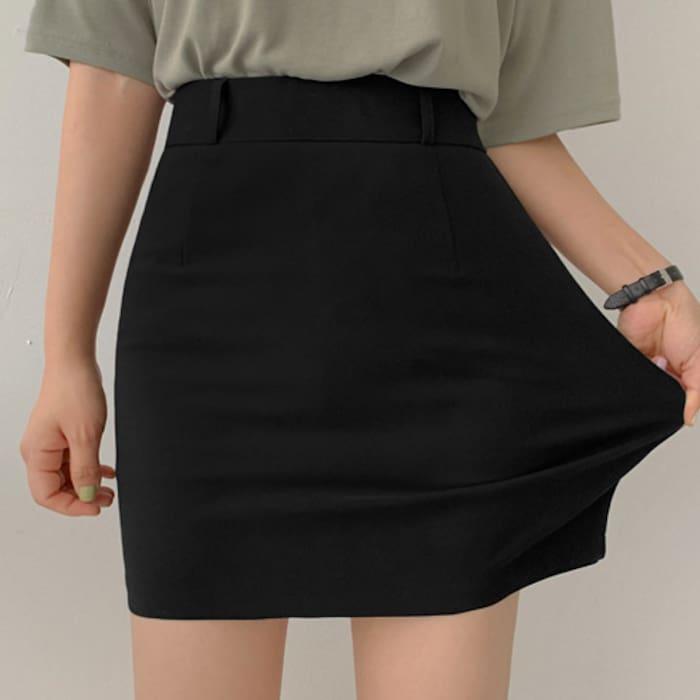 자체제작 무료배송 (by.awab)찰떡H미니스커트