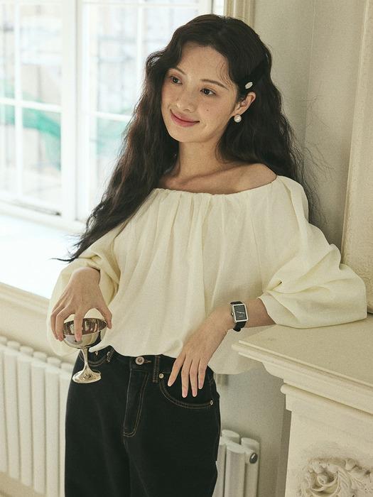 벌룬이 투웨이 블라우스 (2COL) Y5T141